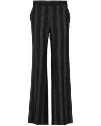 MSGM - Pantalones negros - Lyst