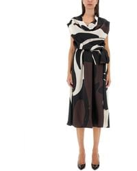 Kiton - Dress With Print - Lyst