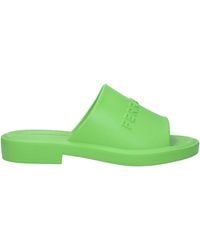 Ferragamo - Geneva Flip Flops And Clogs/Lime Rubber - Lyst