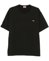KENZO - Leaping Tiger Patch T Shirt - Lyst