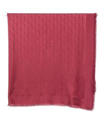 Fendi - Ff Motif Jacquard Scarf - Lyst