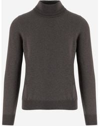 Tagliatore - Wool Turtle Neck Sweater - Lyst