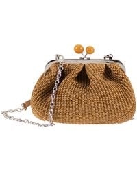 Weekend by Maxmara - Wkapalmas Raffia Effect Pasticcino Bag - Lyst