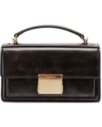 Golden Goose - Goldene Gans Venezia kleine Lederhandtasche - Lyst