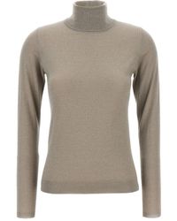 Brunello Cucinelli - Cashmere Turtle Neck Sweater - Lyst