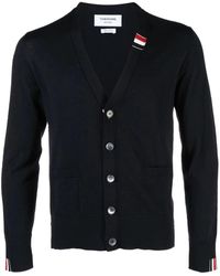 Thom Browne - Wool Cardigan - Lyst