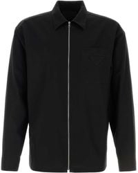 Prada - Cotton Shirt - Lyst