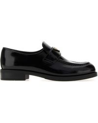 Prada - Leather Loafers - Lyst
