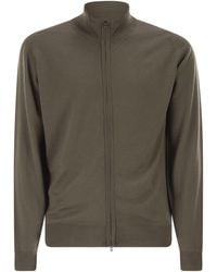John Smedley - Extra Fine Merino Wool Cardigan - Lyst