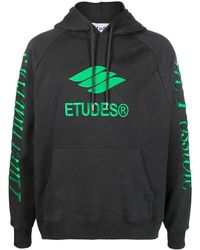 Etudes Studio - Hoodie Met Geborduurd Logo - Lyst
