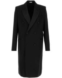 McQueen - Wool Coat - Lyst