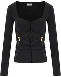 Elisabetta Franchi - Bustier Jacket - Lyst