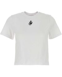 JW Anderson - Jw Anderson Cotton T-Shirt - Lyst