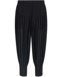 Pleats Please Issey Miyake - Piatte Di Pieghe Per Favore Issey Miyake "Pantaloni Di Base" - Lyst