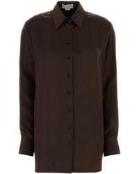 Stella McCartney - Stars Jacquard Silk Shirt - Lyst