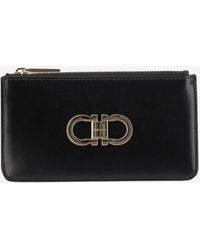 Ferragamo - Gancini Credit Card Holder - Lyst