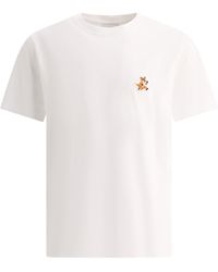 Maison Kitsuné - Maison Kitsuné "Running Fox" T -Shirt - Lyst