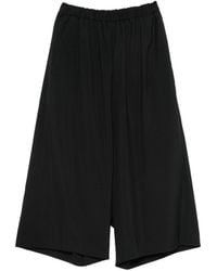 Comme des Garçons - Wool Wide Leg Trousers - Lyst