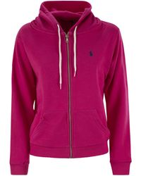 Polo Ralph Lauren - Hoodie With Zip - Lyst