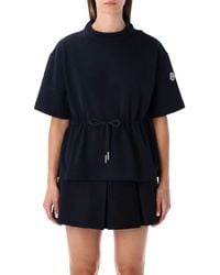 Moncler - T Shirts En Polos Blauw - Lyst