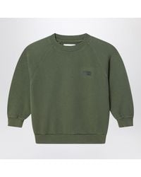 American Vintage - Izubird Khaki Sweatshirt - Lyst