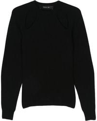 FEDERICA TOSI - Sweater With Cut-Out Details - Lyst