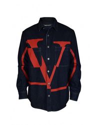 Valentino Garavani - Denim Jacket - Lyst