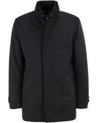 Moorer - Reis Ads Technical Coat With Inner Bib And Stand Collar - Lyst