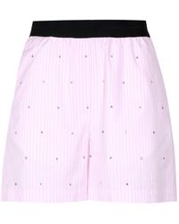 MSGM - Shorts Pink - Lyst