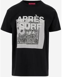 APRÈS SURF - Cotton T Shirt With Logo - Lyst