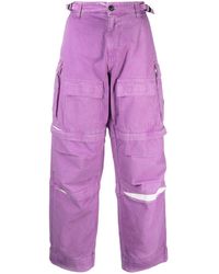 DARKPARK - Cargohose Mit Streifendetail - Lyst