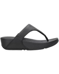 Fitflop - Sandalen schwarz - Lyst