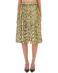 Dries Van Noten - Skirt With Animal Pattern - Lyst
