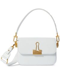 Off-White c/o Virgil Abloh - Binder Small Leder Umhängetasche - Lyst