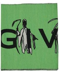 Givenchy - Logo Wool Scarf - Lyst