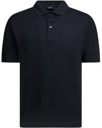 Herno - Polo con botones de - Lyst