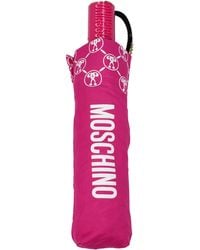 Moschino - Regenschirme Frauen Polyester Fuxia - Lyst