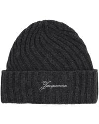 Jacquemus - Tourni Twisted Cashmere Beanie - Lyst