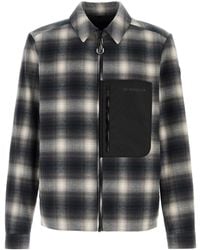 Moncler - Check Shirt Jacket - Lyst