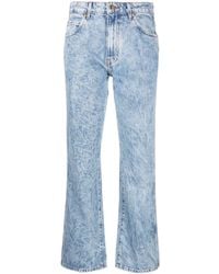 Khaite - Vivan Bootcut-Leg Jeans - Lyst