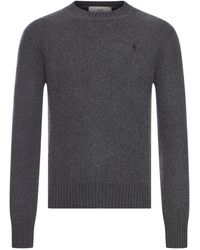Ami Paris - Pull Col Rond De Coeur - Lyst