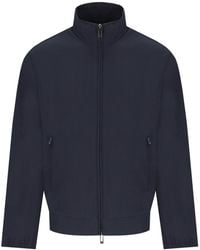Emporio Armani - Ribbed Jacket - Lyst