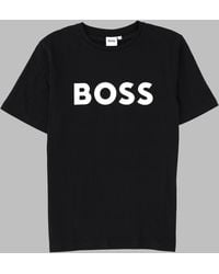 BOSS - T Shirt Logo - Lyst