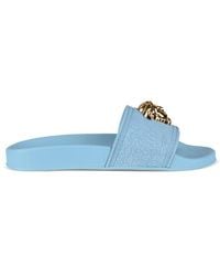 Versace - Medusa Slides - Lyst