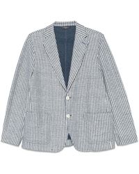 Circolo 1901 - Katoen- En Linnen Blend Jas - Lyst