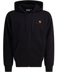 Carhartt - Hoodie Met 'amerikaans Script' - Lyst
