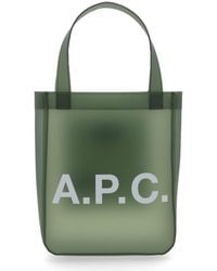 A.P.C. - Small "Lou" Tote Bag - Lyst