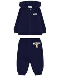 Moschino - Jumpsuit With "Bear" Logo - Lyst