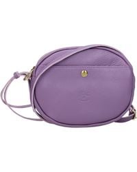 Il Bisonte - Shoulder Bags Rubino Leather/Wisteria - Lyst