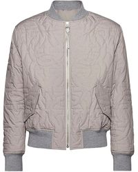 Ferragamo - Quilted Bomber Jacket - Lyst